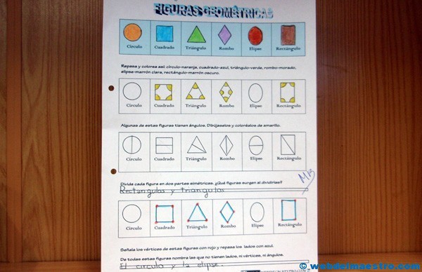Geometría para primaria.
