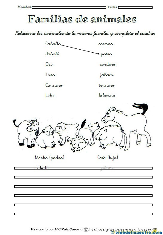 Lectoescritura – 1º de primaria.