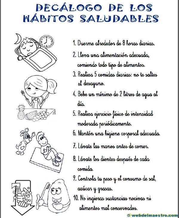 Hábitos saludables