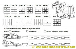 Multiplicaciones para niños
