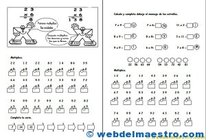 Multiplicaciones para niños