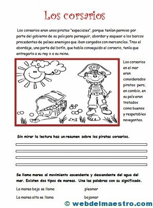 Ejercicios de comprensión lectora-2