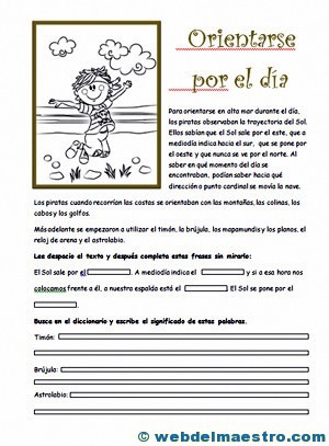 Ejercicios de comprensión lectora-3