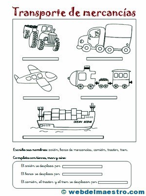 Los transportes | primaria