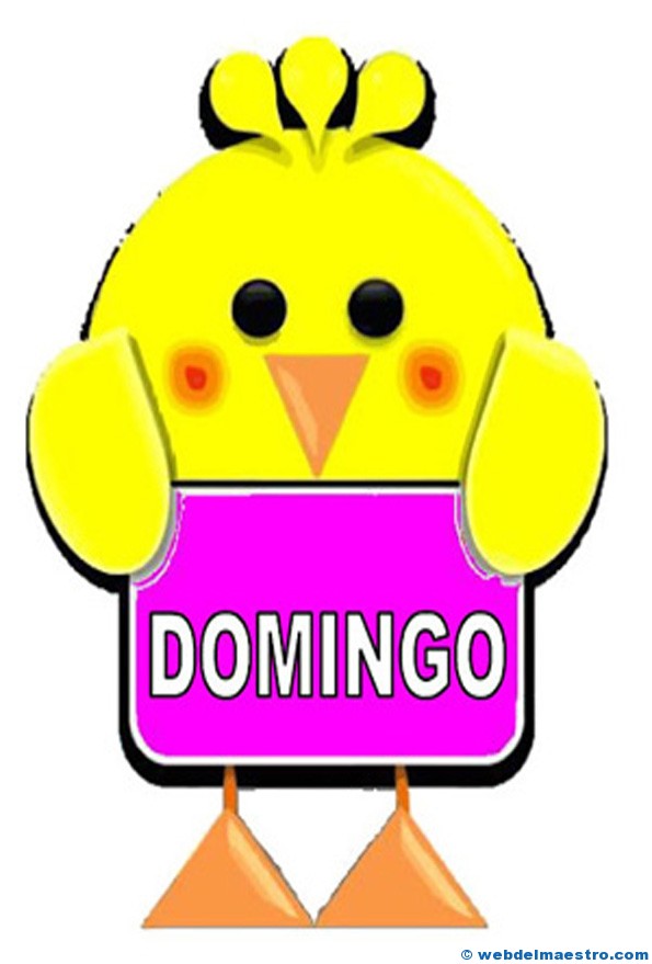 Días de la semana-domingo