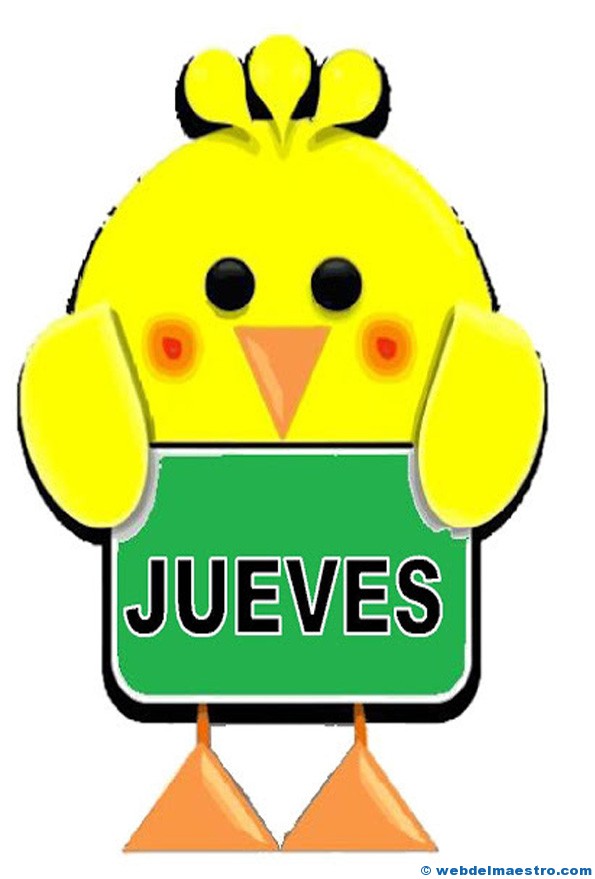 Dias de la semana-jueves Dias de la semana-jueves