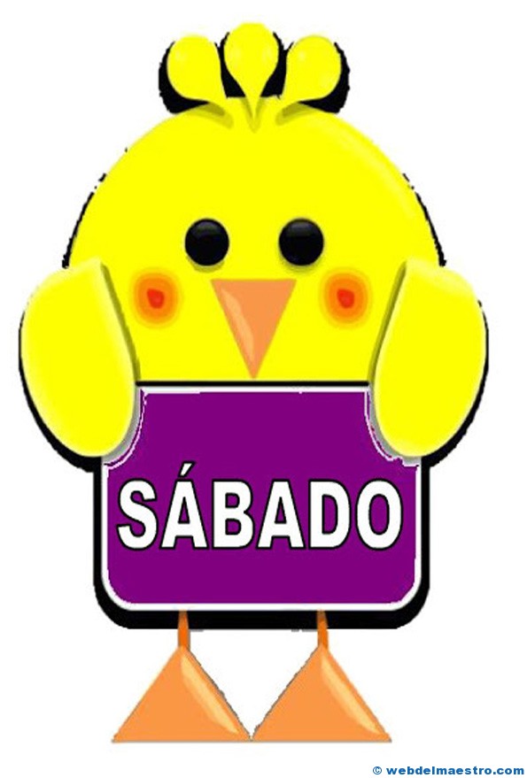 Días de la semana-sábado Días de la semana-sábado