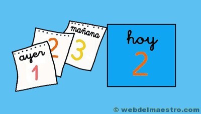 Días de la semana-calendario Días de la semana-calendario