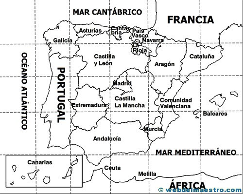 Mapa político puzzle