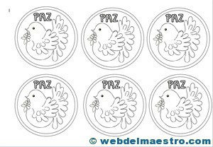 Medallas paloma-paz Medallas paloma-paz