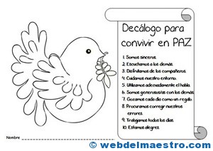 Paloma-de-la-Paz-Decálogo Paloma-de-la-Paz-Decálogo