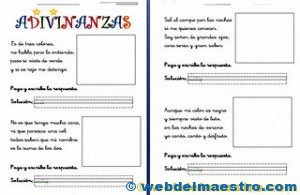 Adivinanzas para niños-4 Adivinanzas para niños-4