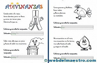 Adivinanzas para niños
