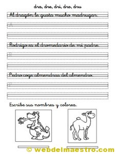 Ejercicios de caligrafía-4 Ejercicios de caligrafía-4