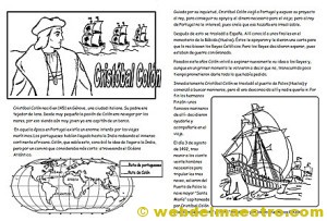 Cristóbal Colón para niños