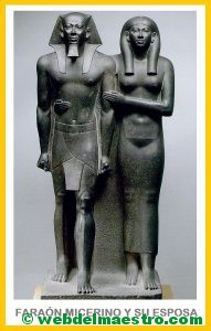 Faraón Micerino y su esposa