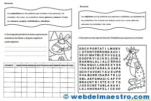 Ejercicios de lengua