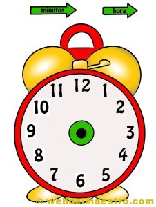 Relojes para aprender la hora-2-color-