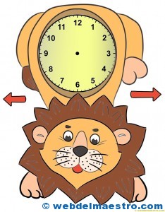Relojes para aprender la hora-3-color-