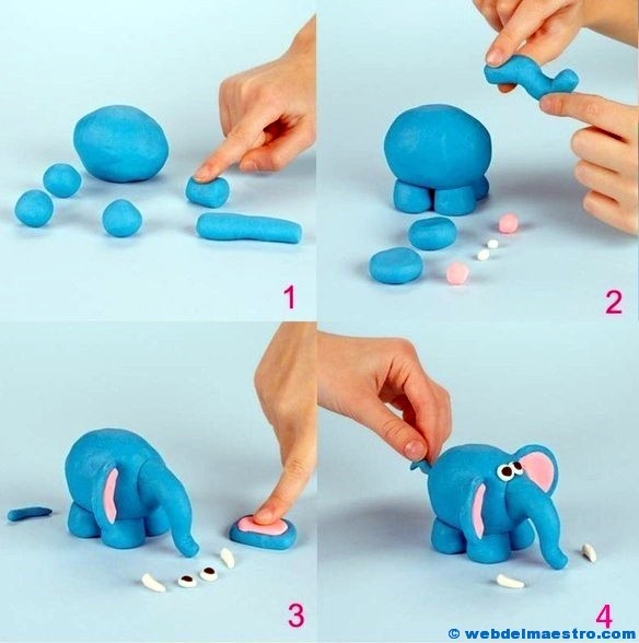 Figuras de plastilina