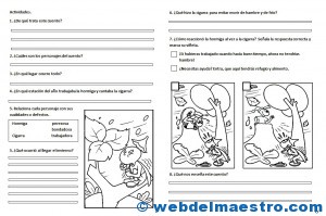 La cigarra y la hormiga-2