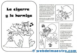 La cigarra y la hormiga