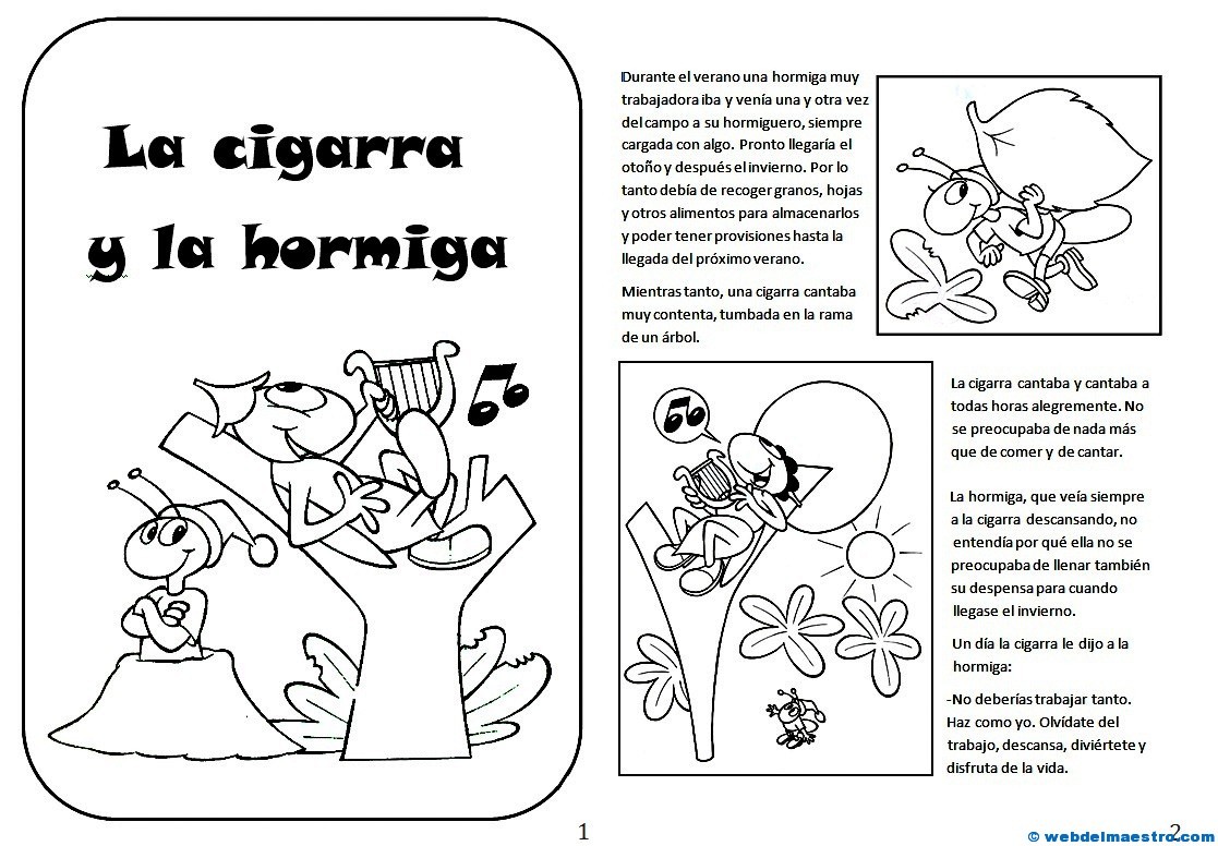 La cigarra y la hormiga
