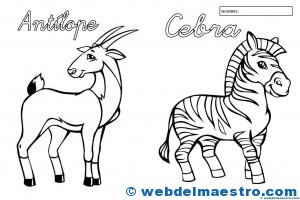 Animales para colorear-2