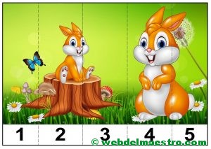 puzzles infantiles para aprender los números-2