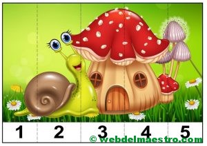 puzzles infantiles para aprender los números-3