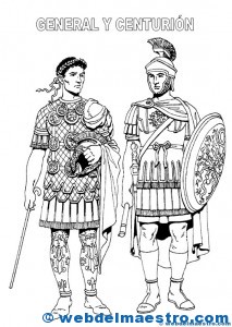 General y centurión romanos