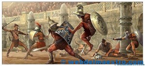 Gladiadores romanos