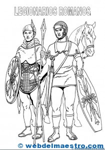 Legionarios romanos