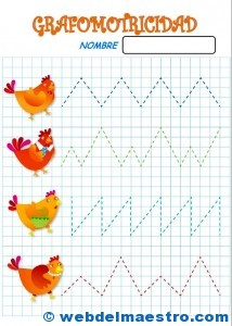 Fichas de grafomotricidad 2
