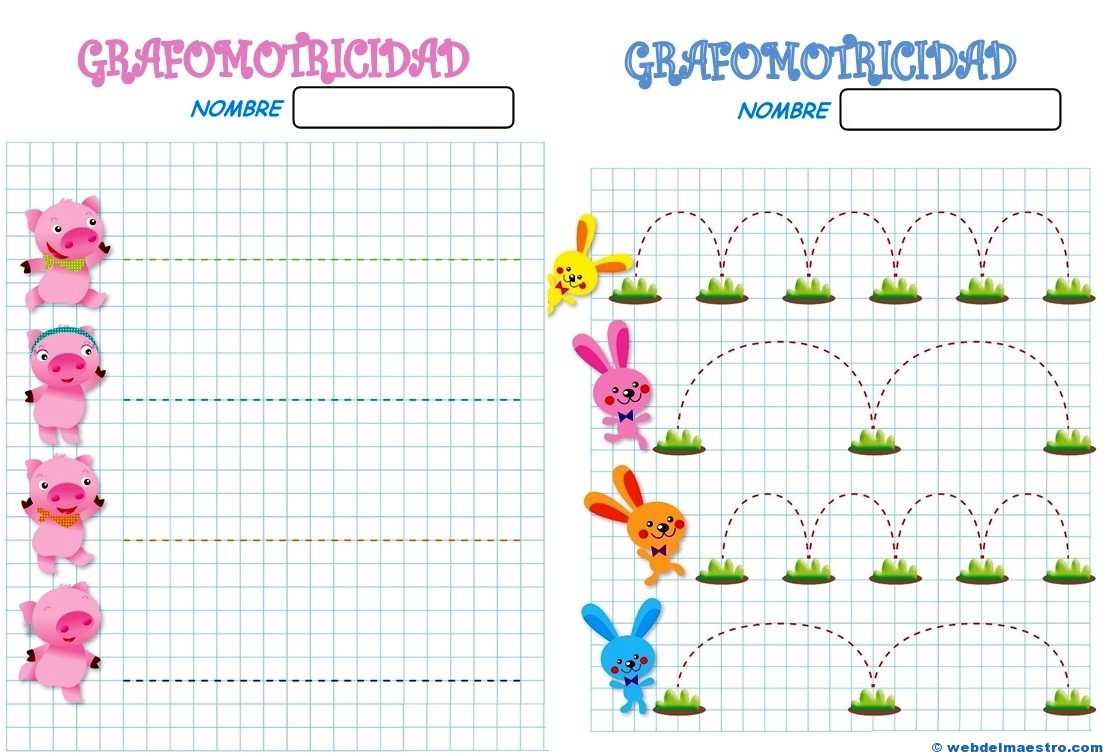 Fichas de grafomotricidad