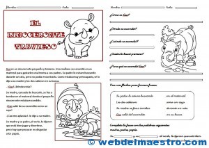 lectura comprensiva -segundo primaria