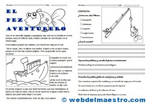 lectura comprensiva -segundo primaria