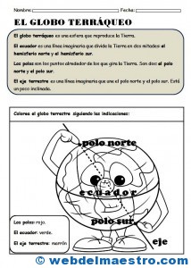 Actividades-Representación de la Tierra