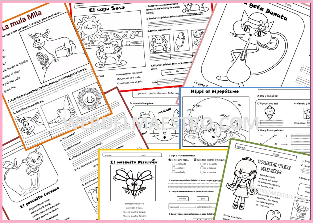 Lecturas comprensivas para todos los niveles- DE INFANTIL A PRIMERO DE PRIMARIA