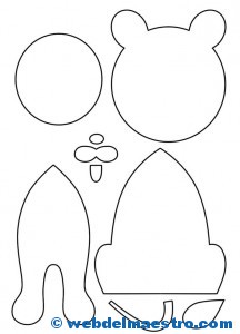 Manualidades para niños- maqueta del león