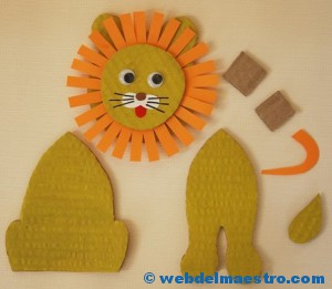 Manualidades para niños- paso 3