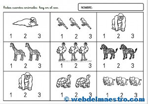 Actvidades-números del 1 al 3