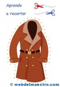 Abrigo para recortar