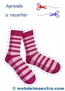 Calcetines para recortar