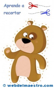 Osito para recortar