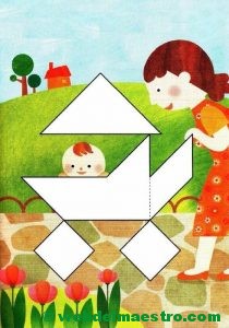 Figuras de tangram para completar-2