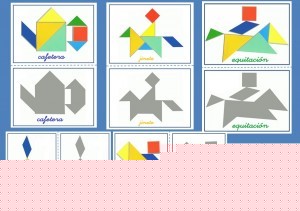 Tangram-Figuras para imprimir online