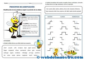 Acentuacion de palabras