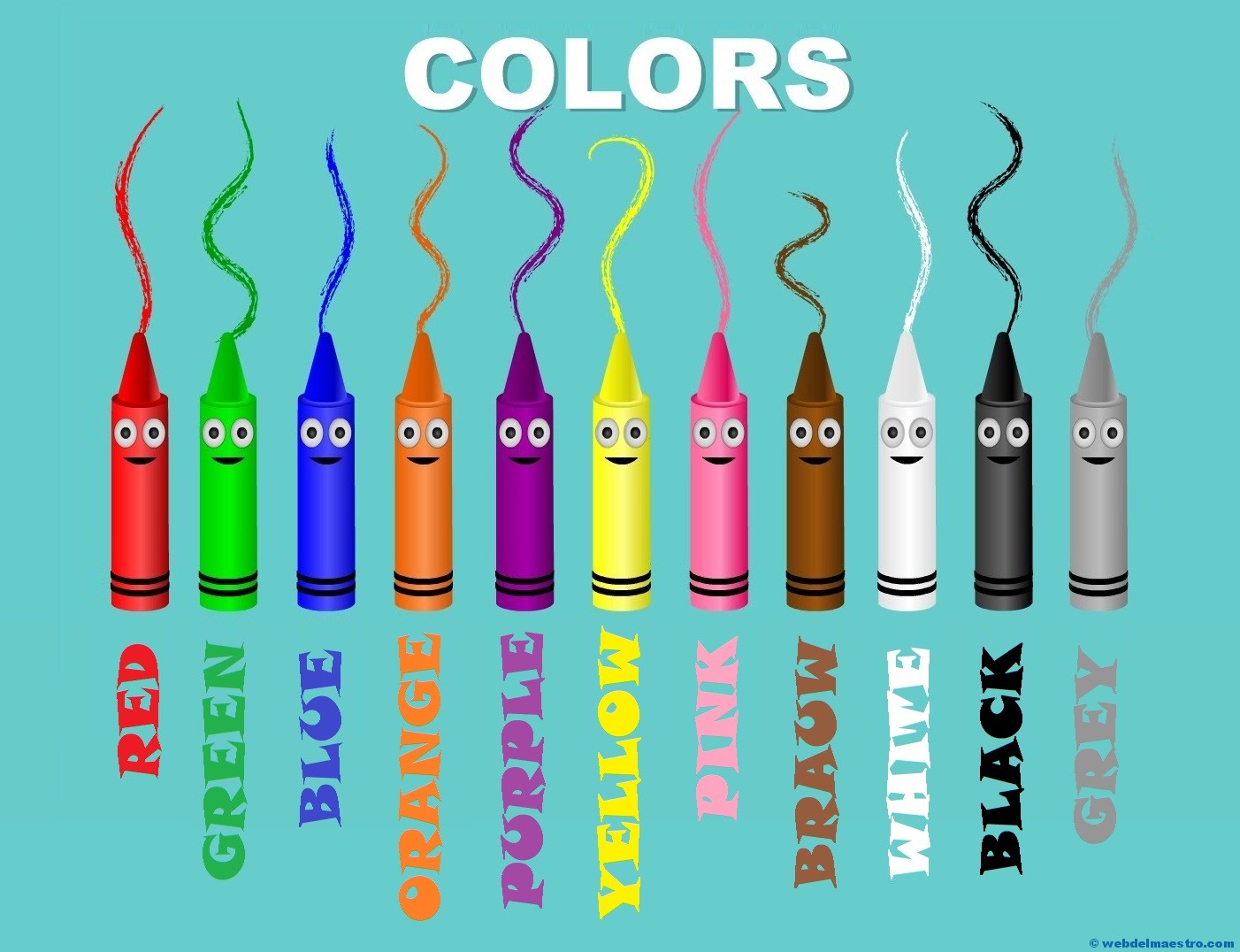 COLORES EN INGLES CON SUS NOMBRES-2-