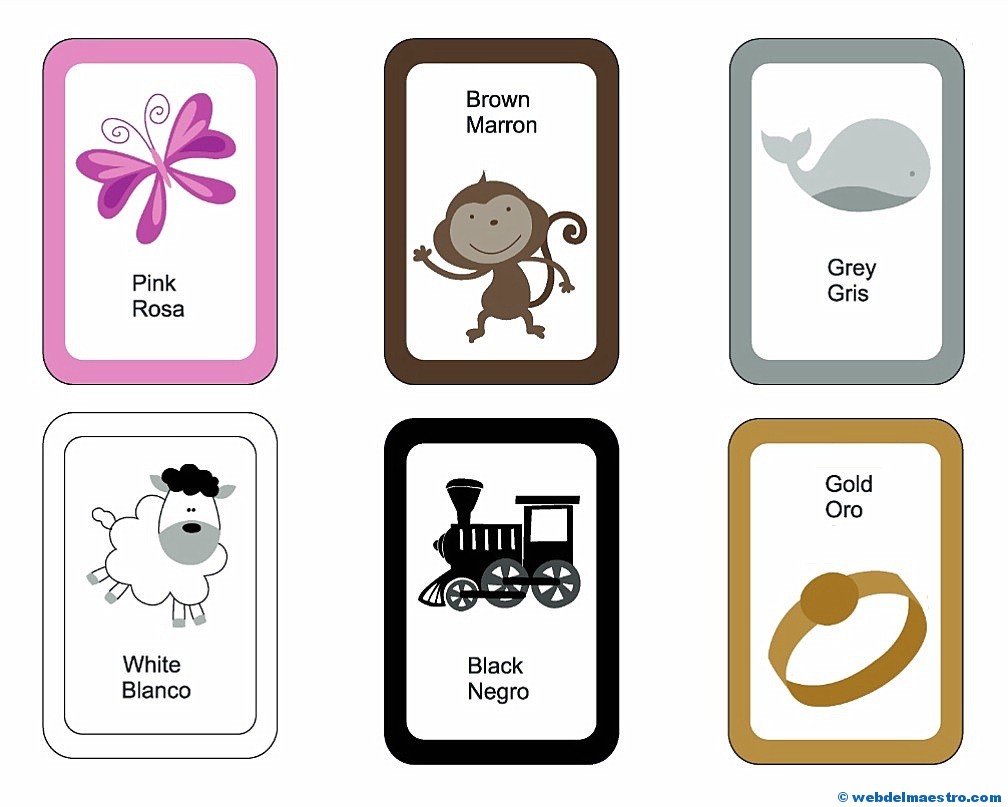 Colores ingles y español-2